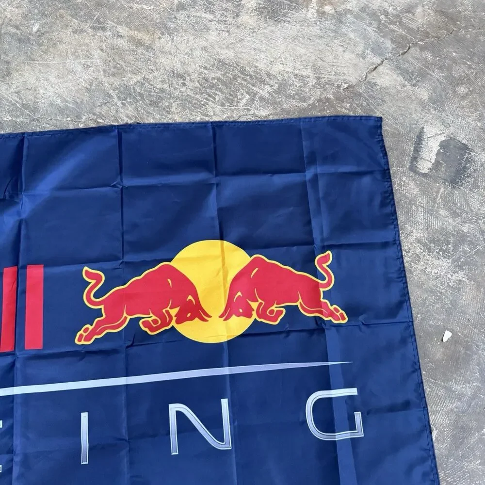 RED BULL RACING 3'X5' FLAG BANNER FORMULA 1 RACING MAN CAVE SHOP - Picture 3 of 5